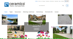 Desktop Screenshot of ceramico.be