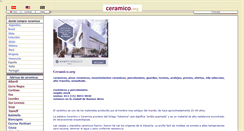 Desktop Screenshot of ceramico.org